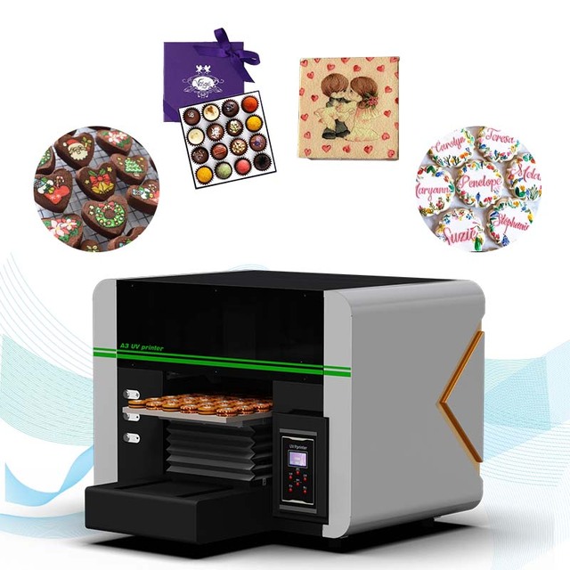 Sonpuu AI A3 Food Printer Smart Edible Printing for Cookies Cake Toppers Decor Food Safe Precision Customization