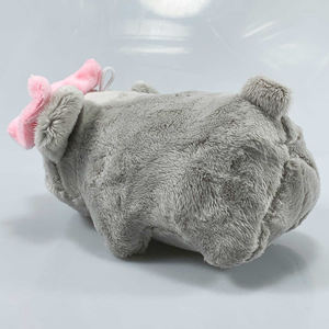 Disponible musique son triste hamster porte-clés arc doux moelleux peluche animal triste hamster meme peluche jouet avec bouton poussoir intégré - Product Image 5