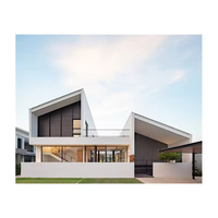 Maison en bois préfabriquée à faible coût, écologique, alimentée à l'énergie solaire, imperméable, modulaire, minimaliste, cabane, hôtel, appartement, atelier