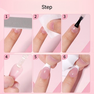 120 Uds. <span class=keywords><strong>Uñas</strong></span> acrílicas de Gel suave a presión de almendras francesas 15 tamaños puntas de manicura DIY <span class=keywords><strong>con</strong></span> patrones cuadrados y ovalados - Product Image 5