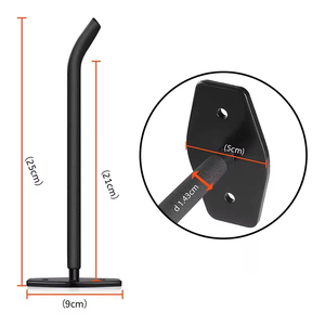 Crochets de rangement muraux en fer pour organiser les outils électriques, les échelles, les vélos, l'organisation de la salle de bain/de la garde-robe - Product Image 6