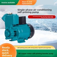 Pompe de surpression automatique domestique en fonte pour climatisation et pressurisation des conduites d'eau 220V