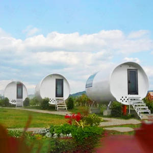 Casa de aluminio tipo casa del árbol para B&B turístico, de montaje, para alojamiento vacacional y cabinas futuras - Product Image 4