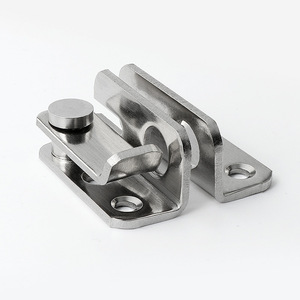 Jinnate Stainless Steel Door Latch Left Right Opening <b>Cabinet</b> Hardware Accessory Easy Installation - Product Image 4