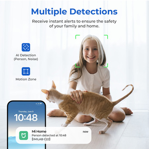 Imilab C22ในร่ม5MP 3K Live View PTZ โทรไปที่บ้านแบตเตอรี่ WiFi กล้อง PIR วิสัยทัศน์กลางคืนติดตามมนุษย์กล้องรักษาความปลอดภัย - Product Image 6
