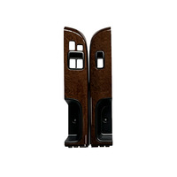 Cache de remplacement pour panneau de commande de lève-vitre électrique et accoudoir de porte, 2 portes, sans boutons de commande, pour Nissan Patrol Y61 1997-2004 (conduite à gauche)