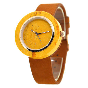 Montres mécaniques de luxe ODM de qualité supérieure avec mouvement à quartz, pierres naturelles, marbre, turquoise et fond en bois OEM - Product Image 1