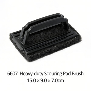 Brosse à récurer multi-usages TRUST, légère, moyenne ou très résistante, pour baignoires, carreaux et éviers - Product Image 5