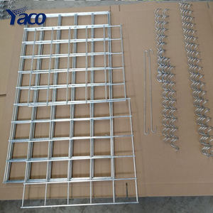 Saldata di gabion netto 50x50 maglia di filo a spirale rock gabbia di pietra muro di sostegno costruzione - Product Image 5