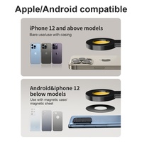 Support de téléphone magnétique puissant pour avion, portable et pliable à 360° °   Support de téléphone rotatif pour plateau de voyage, table ou bureau