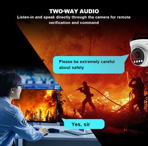 Caméra IP réseau intelligente 6MP avec IA, détecteur <span class=keywords><strong>de</strong></span> fumée et <span class=keywords><strong>de</strong></span> flamme, caméra <span class=keywords><strong>de</strong></span> prévention des incendies - Product Image 5