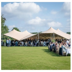 Tentes Extensibles Imperméables à Cadre en Aluminium Ignifuges pour Mariages en Plein Air, Salons Commerciaux, Événements - Qualité Robuste, Élastiques, Toutes Saisons - Product Image 2