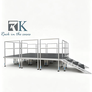 Quick Setup Portable Stage Aluminum Stage Adjustable Music Stage Custom Outdoor Event Stage <b>Platform</b> - Product Image 1