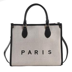 Bolsa <span class=keywords><strong>de</strong></span> Lona Nueva, Bolso <span class=keywords><strong>de</strong></span> <span class=keywords><strong>Mano</strong></span> <span class=keywords><strong>de</strong></span> Moda, Bolso <span class=keywords><strong>de</strong></span> Hombro <span class=keywords><strong>de</strong></span> Gran Capacidad, Bolso Tote Diagonal para Mujer - Product Image 2