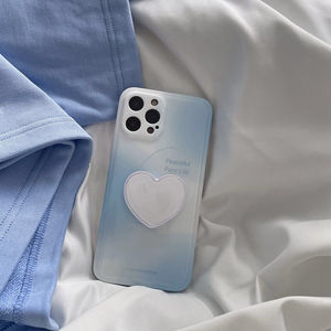 Custodia per telefono <span class=keywords><strong>con</strong></span> supporto Color caramella per <span class=keywords><strong>iPhone</strong></span> 12 <span class=keywords><strong>11</strong></span> 13 Pro Max XR XS Max X 6S 7 8 Plus 12 13 Pro Glitter Love Heart Cover posteriore - Product Image 6