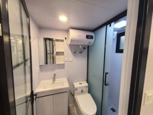 Maison de camping pliable rapide et extensible avec un aménagement intérieur spacieux et des panneaux muraux isolés durables - Product Image 3