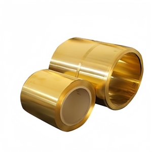 Bobine en laiton 0.05mm H65 Cuzn35 Bande en laiton 0.15mm 0.2mm 0.25mm 0.3mm 0.35mm 0.4mm Bobine en laiton - Product Image 1