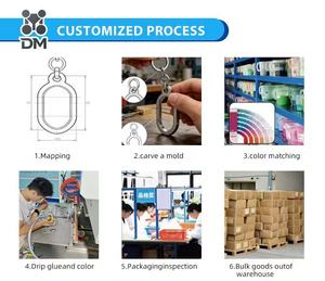 พวงกุญแจฟุตบอลพิมพ์โลโก้แบบกำหนดเองน้ำหนักเบา - Product Image 6