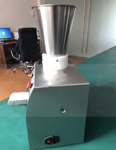 High Efficiency Motorized Food Grade Stainless Steel 20 PCS/MIN Steamed Buns <b>Dumpling</b> Wrapper Shaomai Siomai Making <b>Machine</b> - Product Image 2