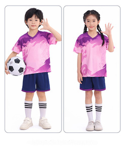 เสื้อฟุตบอลเด็กแบบตาข่ายสไตล์วินเทจสำหรับซับลิเมชั่นขายส่ง เสื้อฝึกซ้อมฟุตบอลสำหรับเด็ก - Product Image 4