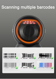 Handheld 1D 2D Desktop Bar Barcode Scanner <strong>QR</strong> <strong>Code</strong> Reader with Screen USB for POS PC Supermarket Store Retail Mall Medical - Product Image 3