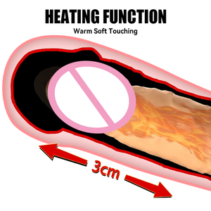 Vente en gros Sex Toys Masturbation point G pénis 2 en 1 Gode vibrateur texture silicone 12 fréquences pour femmes et hommes - Product Image 3