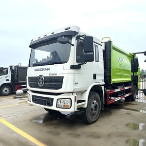 Vehículo Compactador de Basura SHACMAN 4X2 Líder en el Mercado para Limpieza Pública, Mantenimiento Urbano y Transporte de Residuos - Product Image 2
