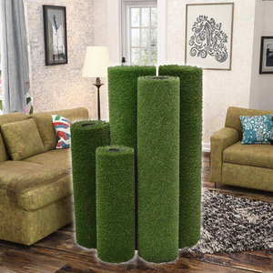 Mật Độ Cao 40Mm Chống Cháy Nhân Tạo Tổng Hợp Cỏ Thực Tế Tự Nhiên Mềm Trong Nhà Vườn Cảnh Quan Bãi Cỏ Cho Quần Vợt Nhựa - Product Image 3