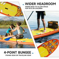 Planche de paddle gonflable (ISUP) tout usage de 10,5 pieds, certifiée CE, kit complet, logo personnalisé OEM, vente en gros