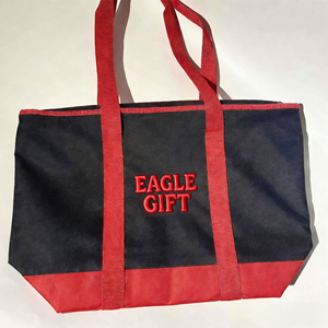 Wholesale Logo Printed Custom Recycled Foldable Grocery Bag Nonwoven Shopping Bags for <b>Supermarket</b> - Product Image 4