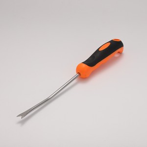 Truelle de jardin en acier inoxydable, en forme de cuillère, avec poignée ergonomique, orange et noir, pour le jardinage et les outils de plage - Product Image 3