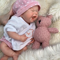 Poupée Bébé Reborn en Silicone Souple Réaliste de 12 Pouces, Corps Entier en Silicone, 100% Réaliste, Vente Chaude