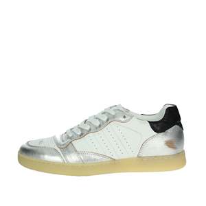 Zapatillas Deportivas W401-SL-SF-WS Blancas Plateadas 37, Zapatos de Lona a la Moda - Product Image 1