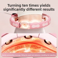 Disque de comptage intelligent lesté en PP pour l'amincissement abdominal et l'embellissement de la taille chez la femme, conception détachable et sécurisée pour le fitness à domicile