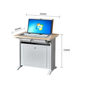 Meja Komputer Lab sekolah meja PC Anti pencurian