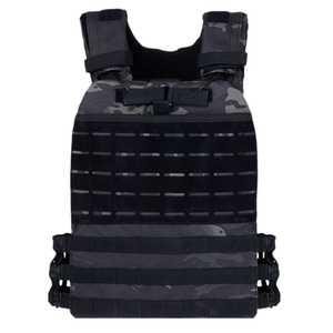 Chaleco Táctico ACU Molle Resistente para Hombre, Chaleco con Peso Corporal de Liberación Rápida con Bolsa de Gimnasio para Entrenamiento al Aire Libre - Product Image 6