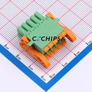 1790519 Plug-in <b>Terminal</b> <b>Block</b> P=3.5mm Connector ( Pitch: 3.5mm )( Color: Green )( Total PIN Count: 10P )( Number of Rows: 2 ) - Product Image 1