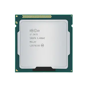 Hot sale i5 cpu 1155 3470 with 3.2 GHz in stock