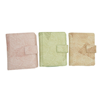 Portefeuille pour femme en cuir PU avec blocage RFID, personnalisable, avec fenêtre d'identification et poche zippée, porte-cartes multiples, organiseur d'argent liquide