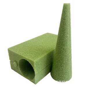 Floral <b>Foam</b> Cone And <b>Block</b> Green For Flower Arrangement Craft DIY Decorative Use - Product Image 2