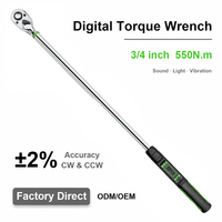 Llave Dinamométrica Digital de Acero de Alta Resistencia con Alerta de Vibración para Ensamblaje Industrial