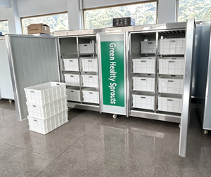 Máquina de Germinación de Brote de Frijol Xindouniang de 4KW, Gabinete Inteligente de Acero Inoxidable con Control de Temperatura y Humedad, 32 Bandejas para Frijol Mungo y <span class=keywords><strong>Alfalfa</strong></span> - Product Image 3