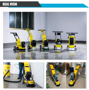 Vente d'usine Machine à polir les sols en angle monophasée Machine à meuler et à polir les sols en béton Machine à meuler les sols en bordure - Product Image 3