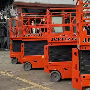 Plataforma de Trabalho Aérea Elétrica Dobrável China Dingli 13.8m JCPT1412HD com Bomba de Motor e Engrenagem, Alta Capacidade de Carga 320kg, Velocidade 5m/s - Product Image 2