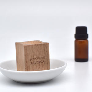 Difusor de Aroma Nagomu de Madera Natural, Cilindro de Bambú de 10 ml, Adorno de Aromaterapia para el Hogar - Product Image 4