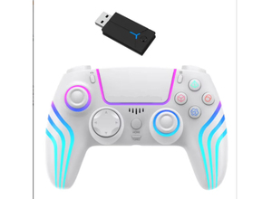 คอนโทรลเลอร์เกมไร้สายสี่สีพร้อมระบบสั่นสะเทือนสำหรับเพลย์สเตชัน 5 สำหรับ Ps5/ps4/ps3/switch จอยสติ๊กไร้สาย - Product Image 1