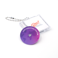 Vente en gros de porte-clés mini CD NFC personnalisés, porte-clés en forme de boîte d'album Kpop, porte-clés en forme d'album musical en vrac pour les fans de Kpop