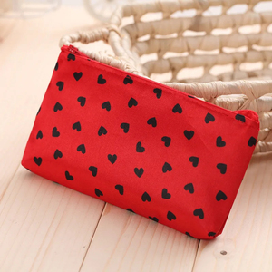 Girl Cosmetic <b>Bag</b> Heart Print Make up <b>Bag</b> Toiletries Organizer Wash Storage Makeup <b>Bag</b> Organizer Beauty Case Makeup Accessories - Product Image 2