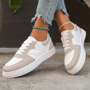 Nouvelle Arrivée Automne 2025 : Baskets Blanches Tendance pour Femme, Décontractées Toutes Saisons, en Maille, Style Niche pour Filles, Polyvalentes, à Semelle Épaisse, Chaussures d'Étudiante - Product Image 6