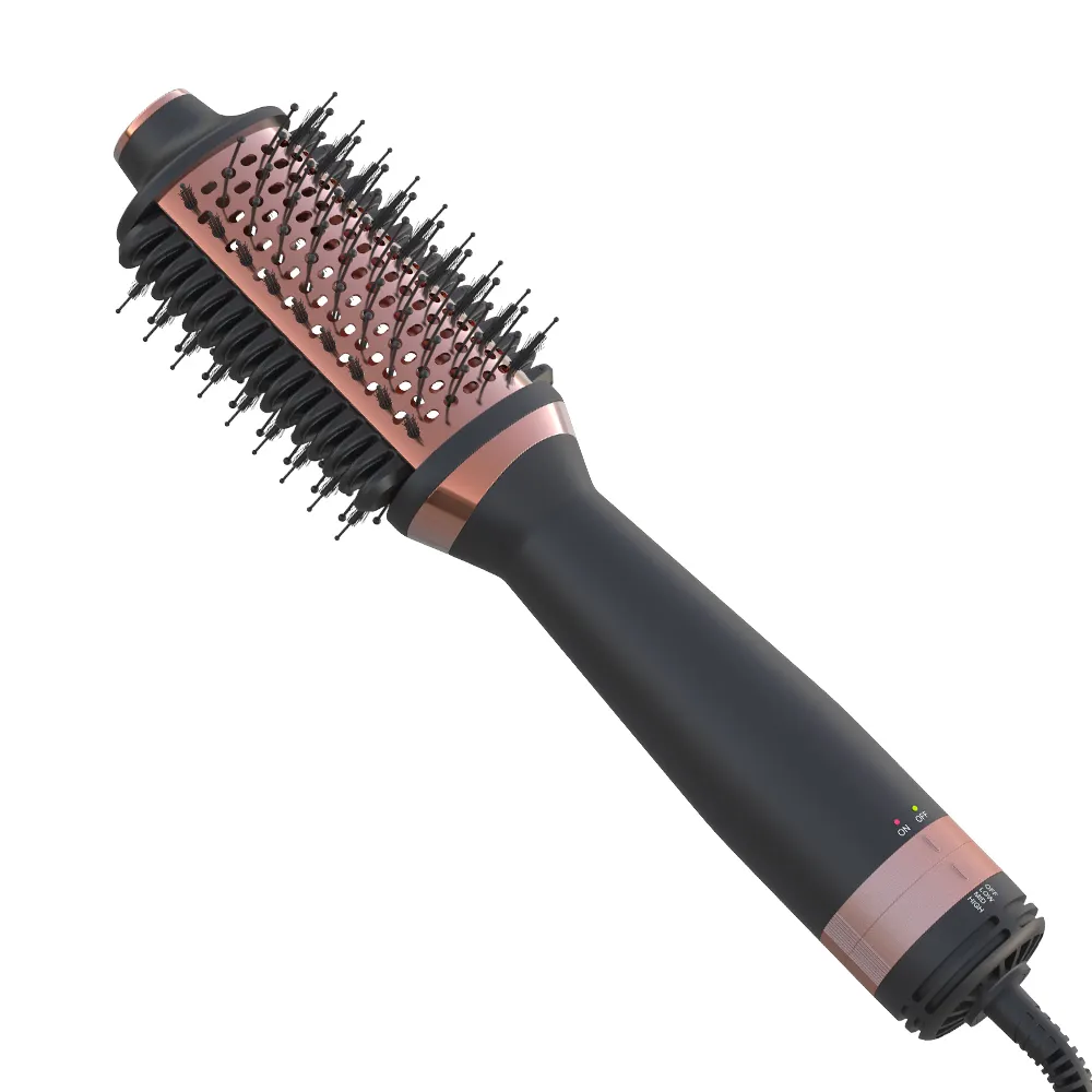 Ulelay professionale elettrico lisciante lisciante lisciante capelli ricci Styling phon spazzola 3 in 1 spazzola ad aria calda